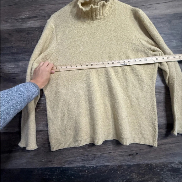 JM Collection Tan Turtleneck Sweater - Picture 6 of 8